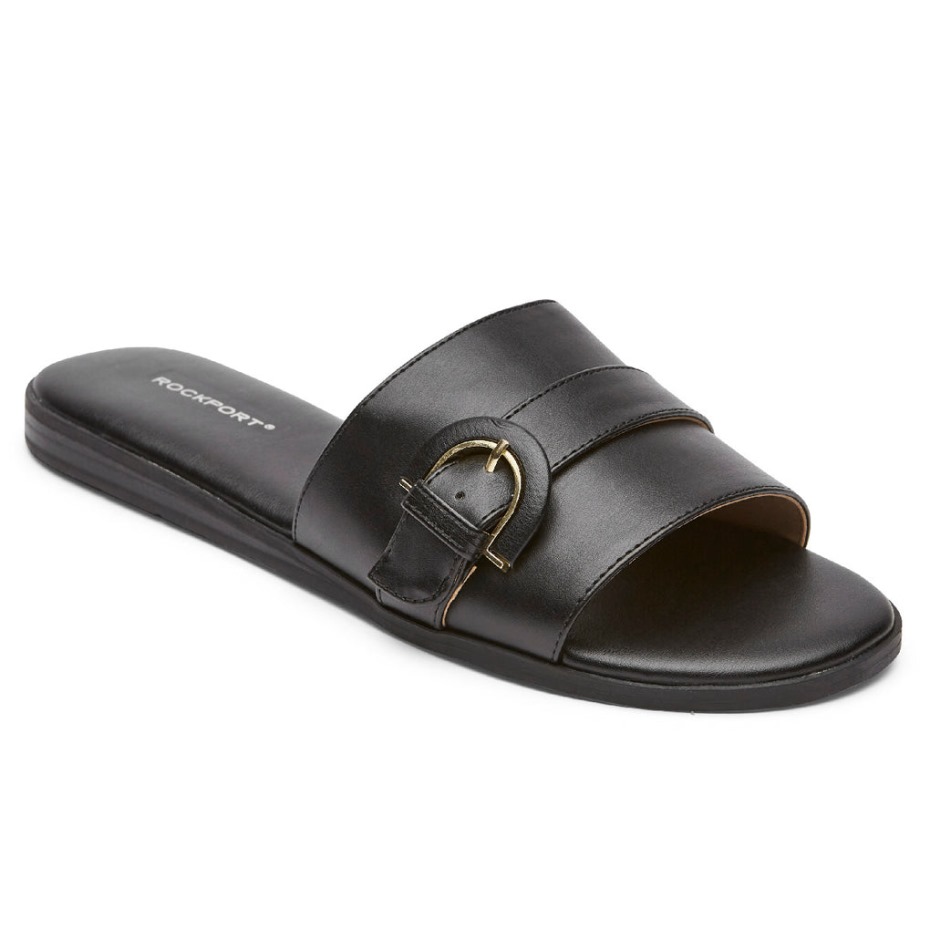 Sandalias Rockport Mujer Yara Negras