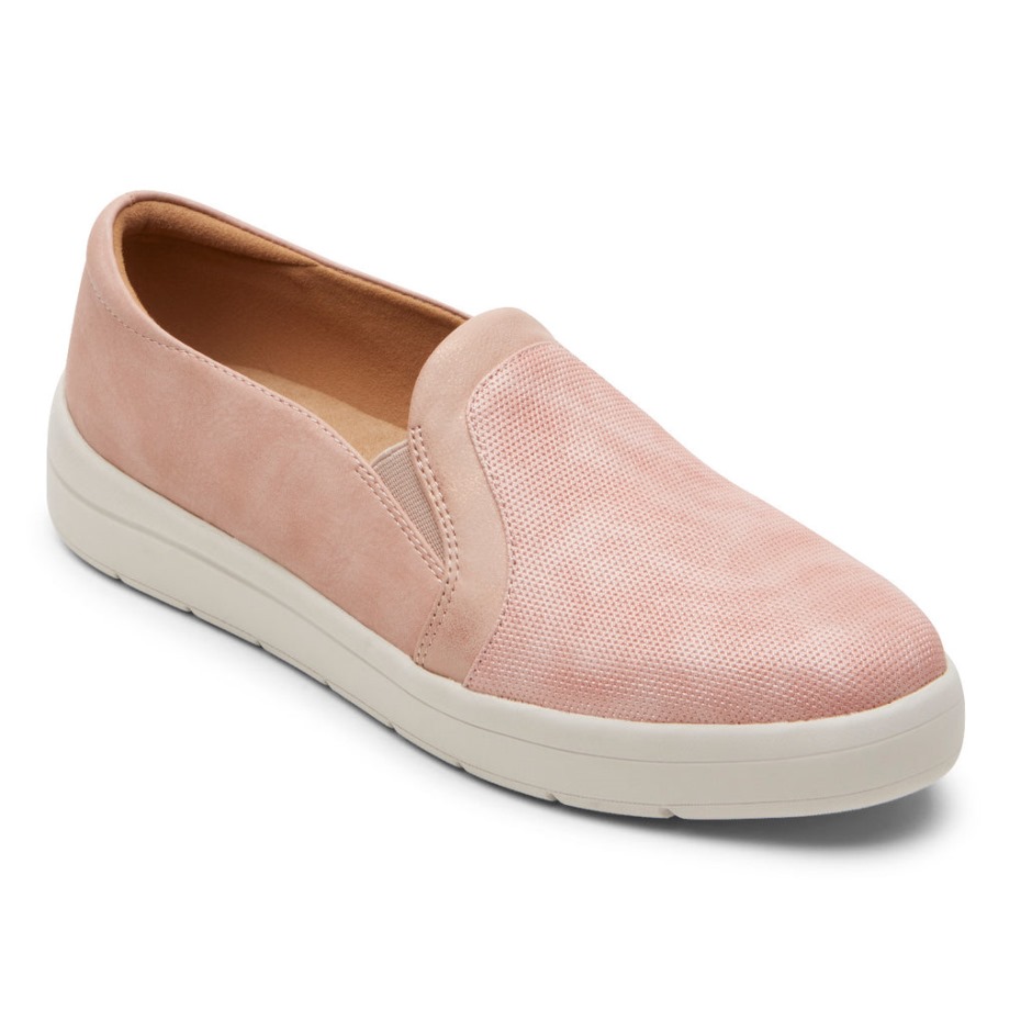 Rockport Mujer Truflex Navya Slip-on Rosa Toscana